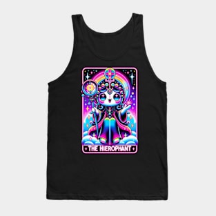 The Hierophant Tarot Card Kawaii Cute Pastel Goth Tank Top